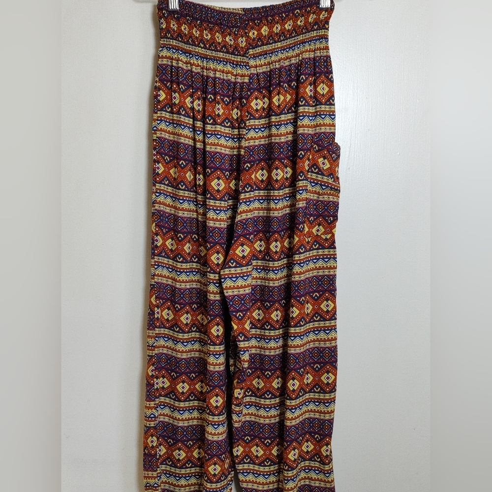 Hippocampo Bohemian Patterned Women's Harem Pants - Picture 2 of 7